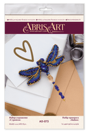 Bead Embroidery Decoration Kit Dragonfly AD-073