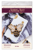 Bead Embroidery Decoration Kit Golden bee AD-066