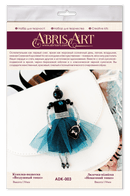 Bead Embroidery Decoration Kit Pendant - Airy topaz ADK-003