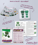 Bead Embroidery Decoration Kit  - Symbol of the monarch AD-229