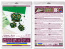 Bead Embroidery Decoration Kit  - Symbol of the monarch AD-229