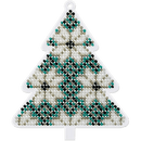 Bead embroidery kit on a plastic base FLPL-013