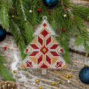Bead embroidery kit on a plastic base FLPL-019