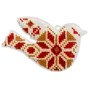 Bead embroidery kit on a plastic base FLPL-020