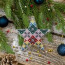 Bead embroidery kit on a plastic base FLPL-033
