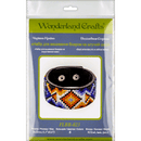Bead embroidery kit on artificial leather FLBB-023