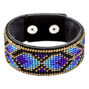 Bead embroidery kit on artificial leather FLBB-026