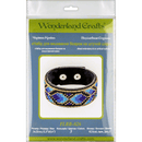 Bead embroidery kit on artificial leather FLBB-026