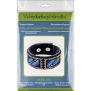 Bead embroidery kit on artificial leather FLBB-028