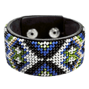 Bead embroidery kit on artificial leather FLBB-031