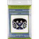 Bead embroidery kit on artificial leather FLBB-031