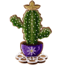Bead embroidery kit on wood FLK-189
