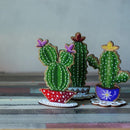 Bead embroidery kit on wood FLK-189