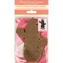 Bead embroidery kit on wood FLK-189