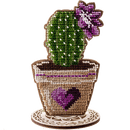 Bead embroidery kit on wood FLK-190