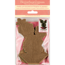 Bead embroidery kit on wood FLK-191