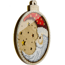 Bead embroidery kit on wood FLK-365