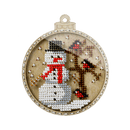 Bead embroidery kit on wood FLK-368