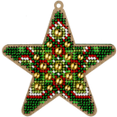 Bead embroidery kit on wood FLK-397