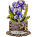 Bead embroidery kit on wood FLK-412