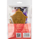 Bead embroidery kit on wood FLK-451