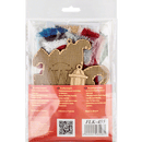 Bead embroidery kit on wood FLK-455