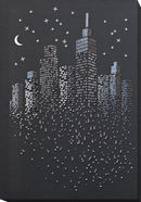 Bead Embroidery Kit - The glitter of the night lights AB-755