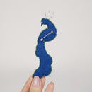 Beadwork kit for creating broach Crystal Art The Bird of Happiness BP-302C