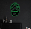 Bear Paw - Metal Wall Art