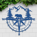 Bear Compass Sign