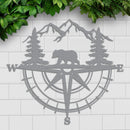 Bear Compass Sign