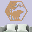 Bear in the Mountains Sign
