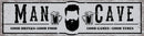 Beard Man Cave Metal Sign