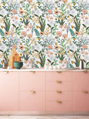 Beautiful Field Flowers Wallpaper