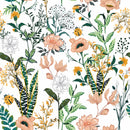 Beautiful Field Flowers Wallpaper