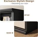 28 Inch Wide Tall Bookcase With Six Tiers For Home Office Storage For Living Room Organization