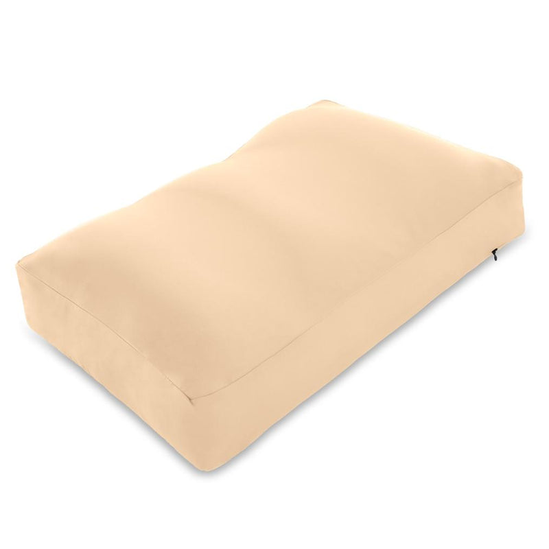 Premium Microbead Pillow, Cooling Silk like Cover, Medium