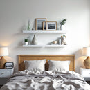 Floating Shelves for Bedroom - Sturdy Wall Shelves for Bedroom with Professional Modern Finish