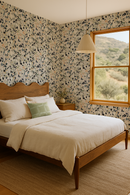 Mojave Terrazzo Wallpaper, green and orange