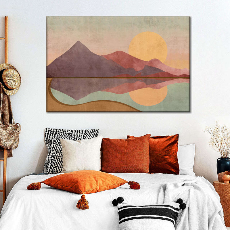 Boho Sundown Wall Art