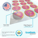 Bee Pattern Honey Canning Labels