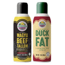 Cooking Oil Spray Bundle | Duck Fat & Beef Tallow | Cornhusker Kitchen