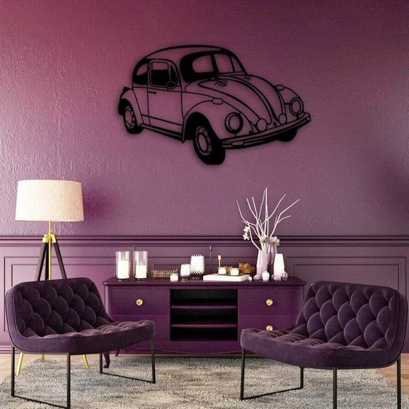 Beetle Car Silhouette