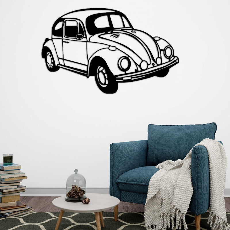 Beetle Car Silhouette