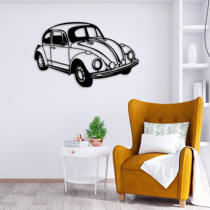 Beetle Car Silhouette