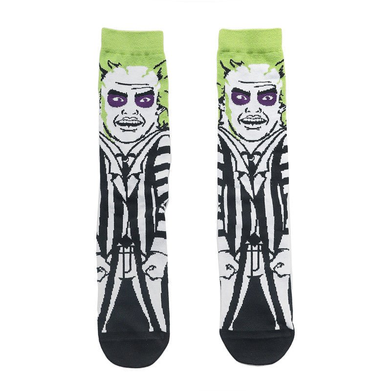 Beetlejuice Socks