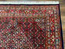 Indo Persian Bijar Rug 6x9, Hand Knotted Wool Carpet
