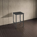 Bar Table 23.6Inch Ebony Black Industrial Grade Durable