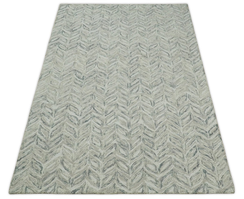 3x5 Hand Tufted Modern Scandinavian Wool Rug