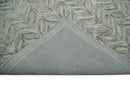 Custom Made Modern Contemporary Beige And Gray Hand Tufted Wool Rug